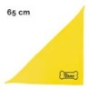 Schecker - Besticktes Halstuch Knochen + Name [65cm - Gelb]