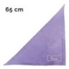 Schecker - Besticktes Halstuch Knochen + Name [65cm - Flieder]