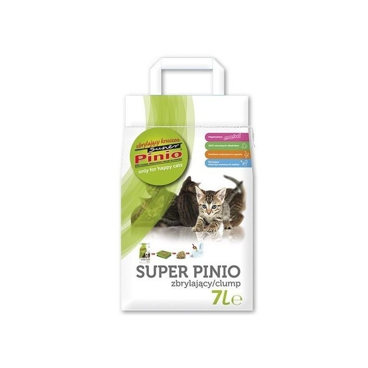 BENEK Super pinio Mais-Katzenstreu Tropical 7 l