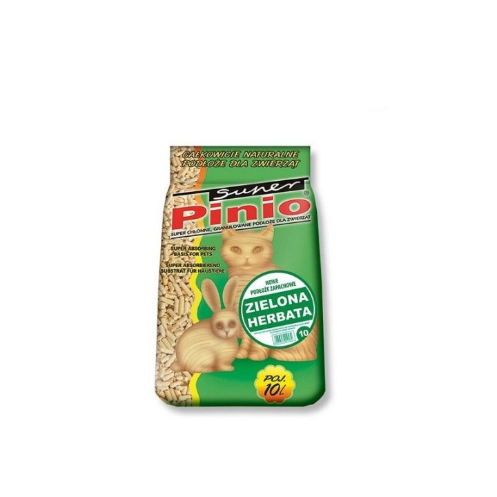 BENEK Super pinio Katzenstreu grüner Tee 10l