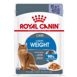 ROYAL CANIN ULTRA LIGHT in Gelee Nassfutter für zu Übergewicht neigenden Katzen 12 x 85g