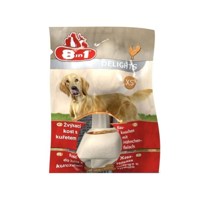 8IN1 Delights Kauknochen XS