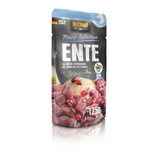 BELCANDO Ente mit Reis &amp, Preiselbeeren 125 g