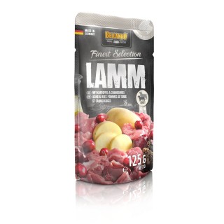BELCANDO Lamm mit Kartoffeln &amp, Cranberries 125 g