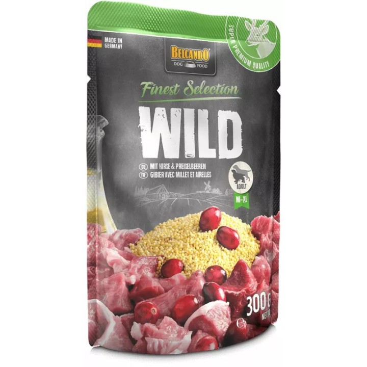 BELCANDO Wild mit Hirse &amp, Preiselbeeren 300 g