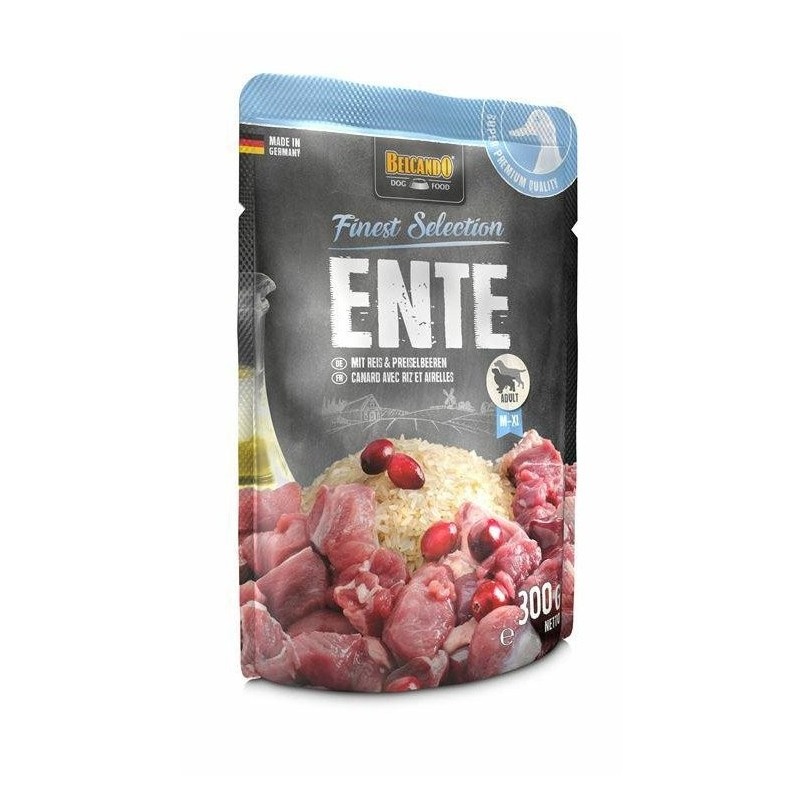 BELCANDO Ente mit Reis &amp, Preiselbeeren 300 g