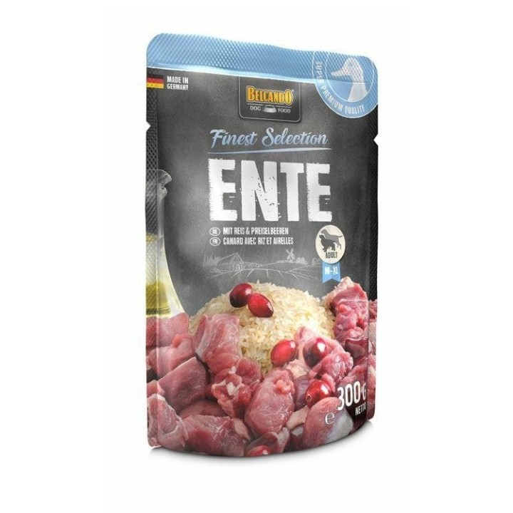 BELCANDO Ente mit Reis &amp, Preiselbeeren 300 g