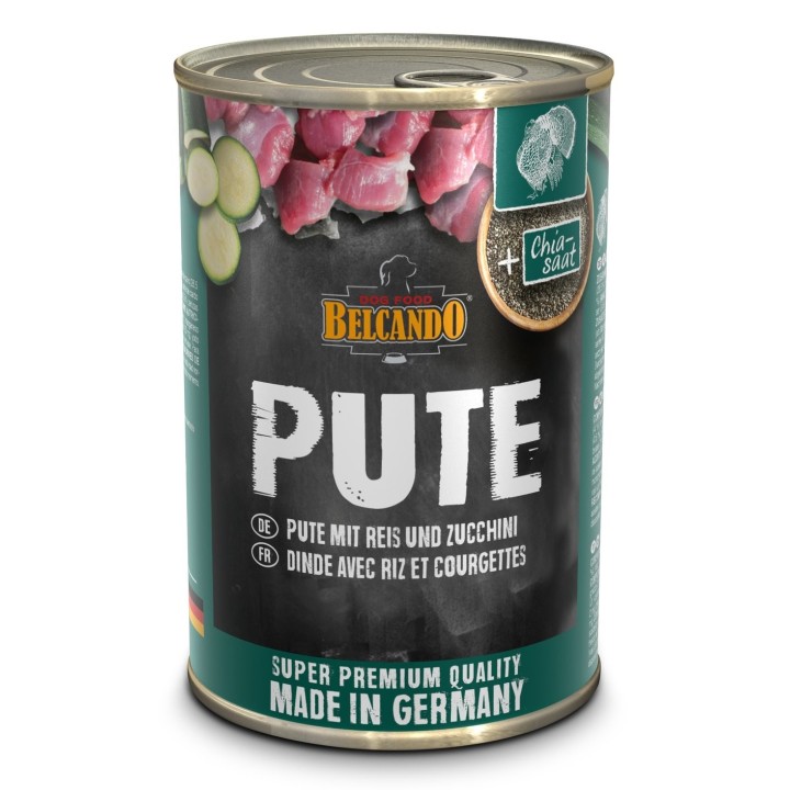 BELCANDO Truthahn mit Reis &amp, Zucchini 400 g