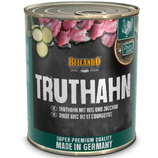 BELCANDO Truthahn mit Reis &amp, Zucchini 800 g