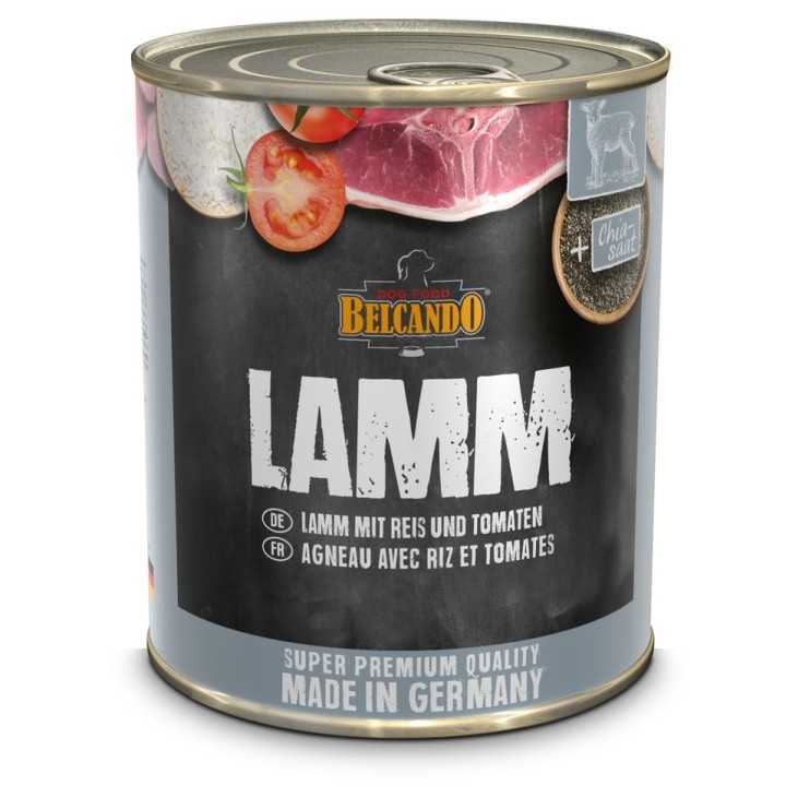 BELCANDO Lamm mit Reis &amp, Tomaten 800 g