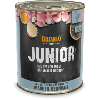 BELCANDO JUNIOR GEFLÜGEL MIT EI 800 g