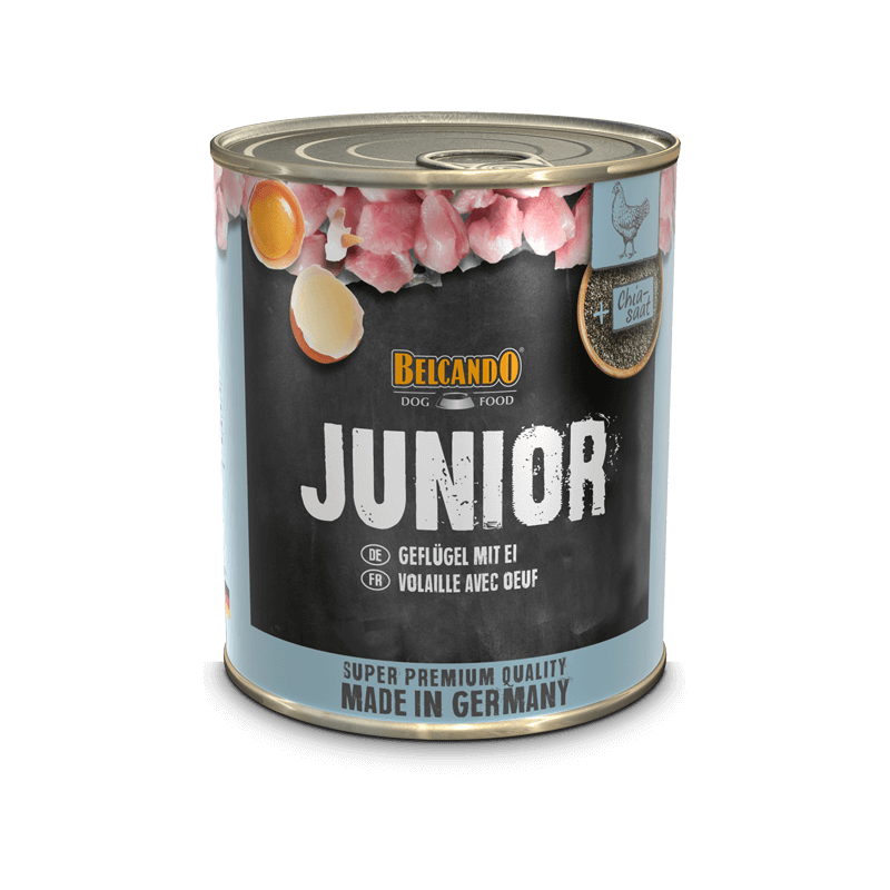 BELCANDO JUNIOR GEFLÜGEL MIT EI 800 g