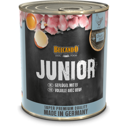 BELCANDO JUNIOR GEFLÜGEL MIT EI 800 g