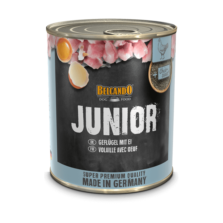 BELCANDO JUNIOR GEFLÜGEL MIT EI 800 g