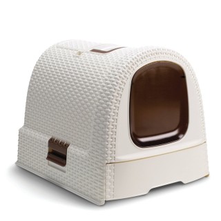CURVER Katzentoilette 38,5 x 40 x 51 cm beige