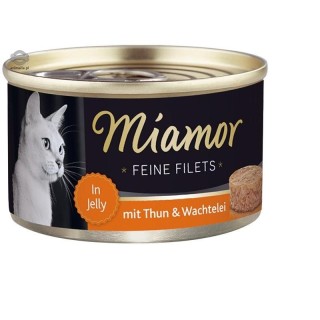 MIAMOR Feine Filets Thunfisch und Wachtelei 100 g