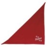 Schecker - Besticktes Weihnachts-Halstuch Schneeflocken + Name [50cm - Rot]