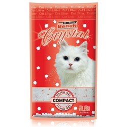 BENEK Super crystal compact 3.8 l Katzenstreu Star Dust