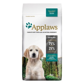 APPLAWS Puppy Small &amp, Medium Breed Huhn 2 kg für Welpen kleiner und mittlerer Rassen