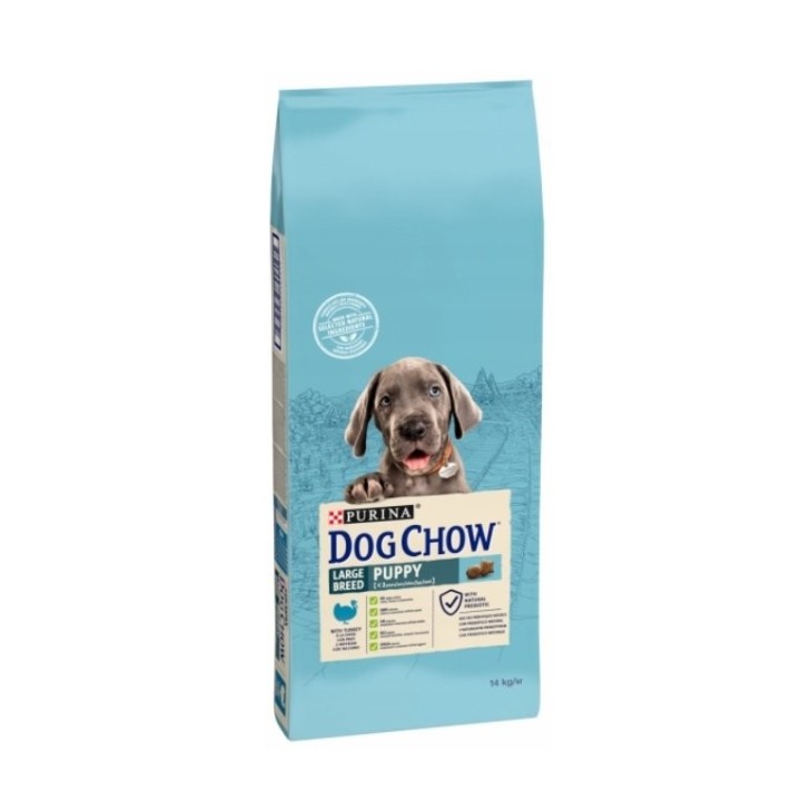 PURINA Dog Chow puppy large breed turkey 14 kg