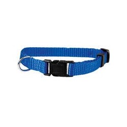 Welpen-Halsbänder: Für einen Halsumfang von 20 - 30 cm, 10 mm breit [Blau]
