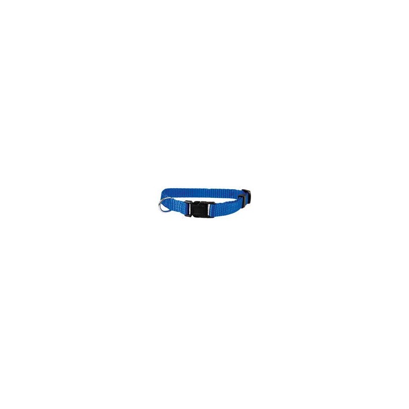 Welpen-Halsbänder: Für einen Halsumfang von 20 - 30 cm, 10 mm breit [Blau]