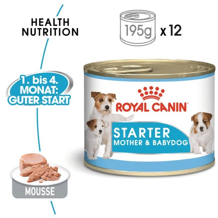 ROYAL CANIN STARTER Mousse Welpenfutter nass 195 g
