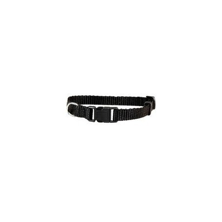 Welpen-Halsbänder: Für einen Halsumfang von 20 - 30 cm, 10 mm breit [Schwarz]