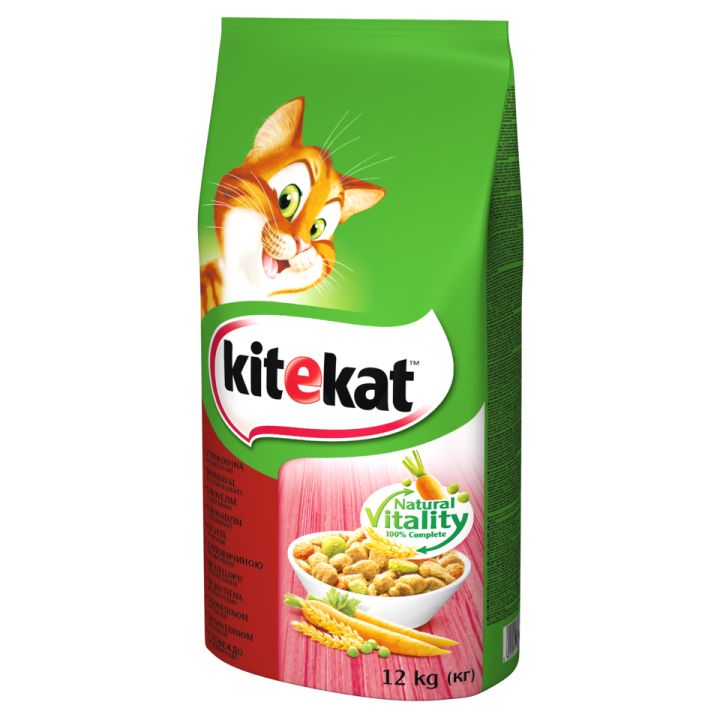 KITEKAT mit Rind und Gemüse 12 kg