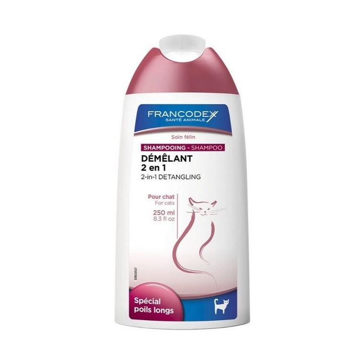 FRANCODEX Shampoo Detangling 2in1 für Katzen 250 ml