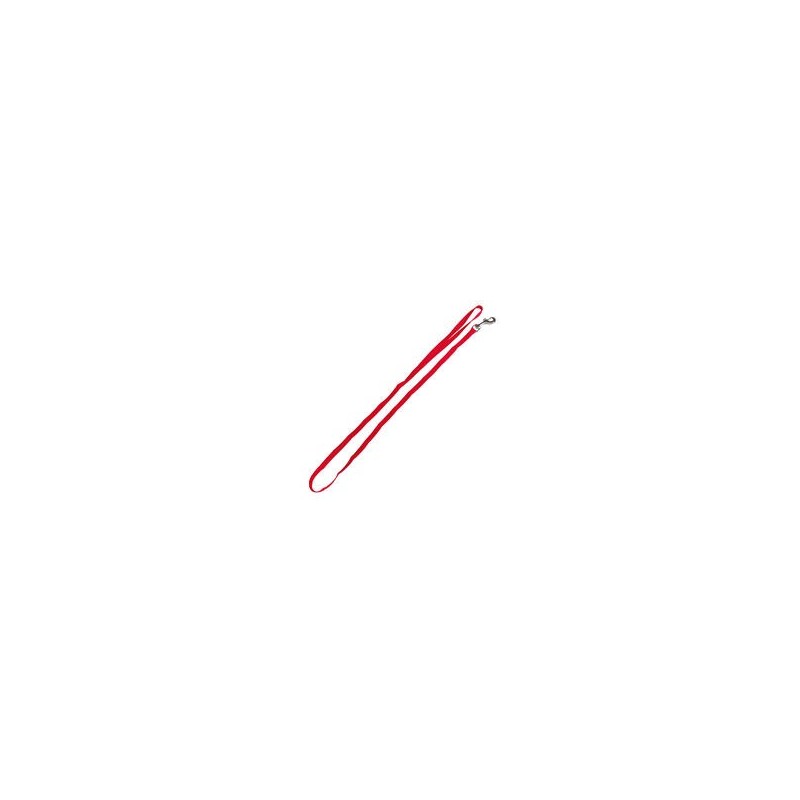 Welpen- Leinen, 1 m lang, 10 mm breit [Rot]