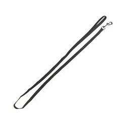 Welpen- Leinen, 1 m lang, 10 mm breit [Schwarz]