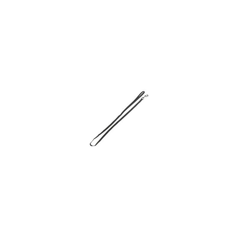 Welpen- Leinen, 1 m lang, 10 mm breit [Schwarz]