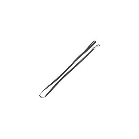 Welpen- Leinen, 1 m lang, 10 mm breit [Schwarz]