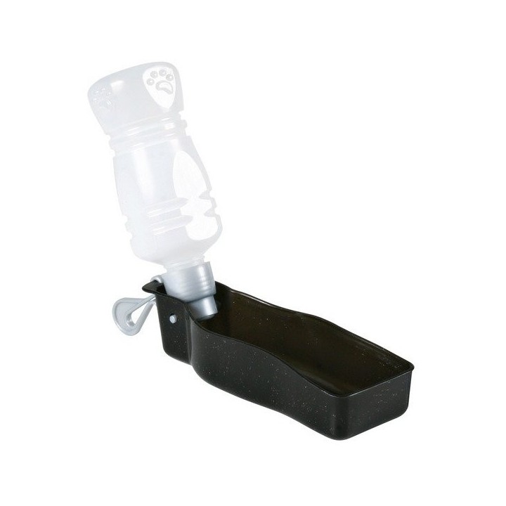 TRIXIE DOG ON TOUR Flasche mit Trinknapf 250ml