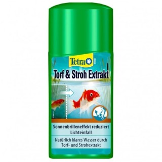 TETRA Pond Torf &amp, Stroh Extrakt Wasseraufbereiter 250 ml