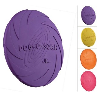 TRIXIE Dog Disc, Naturgummi, schwimmt ø 24 cm