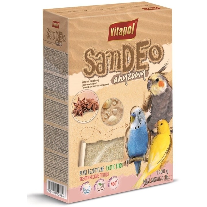 VITAPOL Sand für Vögel 1500g
