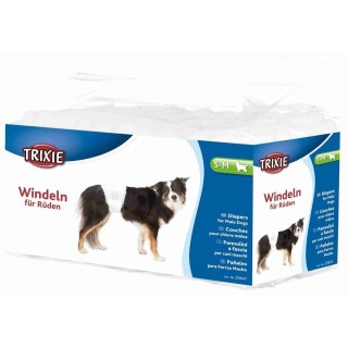 TRIXIE Windeln für Rüden S–M: 30–46 cm, 12 St
