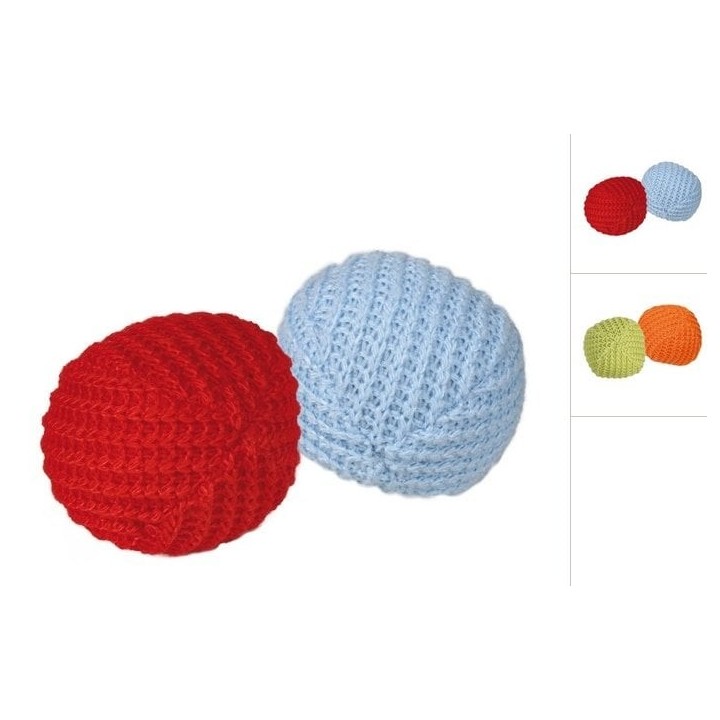 TRIXIE PSet Strickbälle ø 4,5 cm / 2 St.