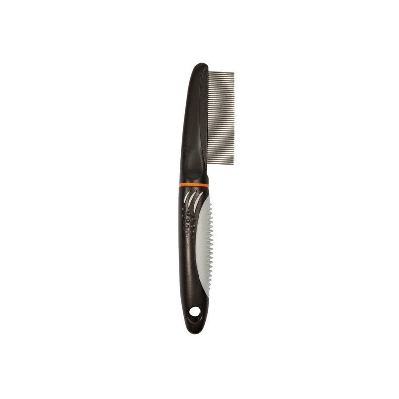 TRIXIE Feiner Kamm mit Anti-Rutsch-Griff 22 cm