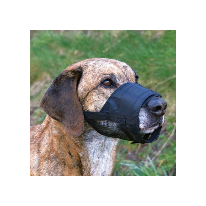TRIXIE Nylon Maulkorb mit Netz 5