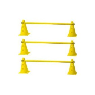 Schecker - Hunde Agility Pylonen-Hürde [3 Stück]