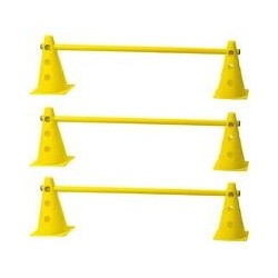 Schecker - Hunde Agility Pylonen-Hürde [3 Stück]