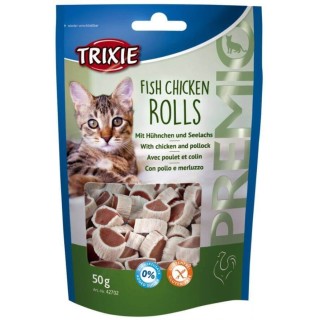 TRIXIE Premio Fish Chicken Rolls 50g