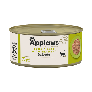 APPLAWS Cat Adult Tuna with Seaweed in Broth 70g Thunfisch mit Algen in Brühe