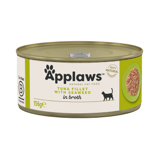 APPLAWS Cat Adult Tuna with Seaweed in Broth 156g Thunfisch mit Algen in Brühe