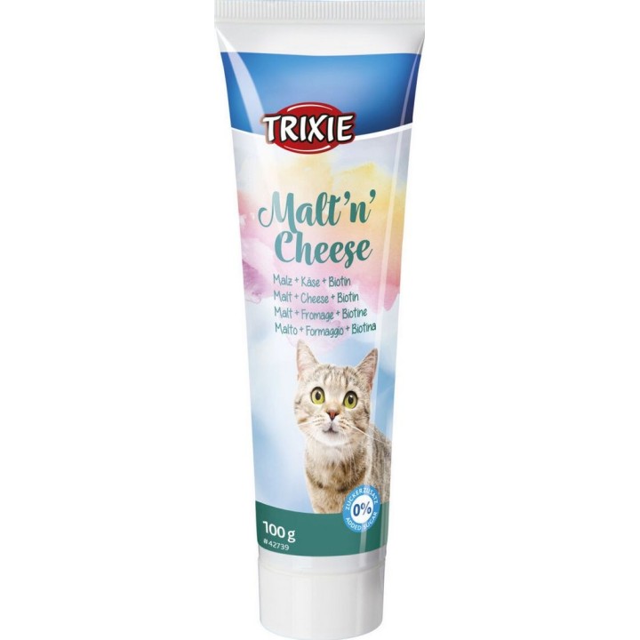 TRIXIE Malz &amp, Käse Katzenpasta 100 g