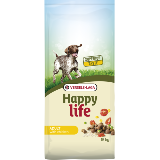VERSELE-LAGA Happy Life Adult with Chicken 15 kg