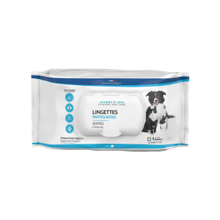 FRANCODEX Reinigungstücher für Augen, Ohren und Pfoten 100 Stück